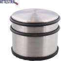 Deurstopper - RVS - Zilver - Rubber - Binnenhuis