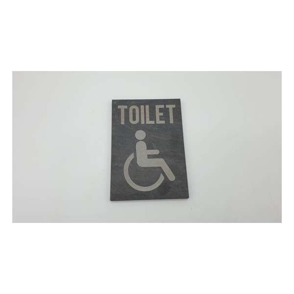Toiletbordje invalide, steenlook Toiletbordje invalide, steenlook