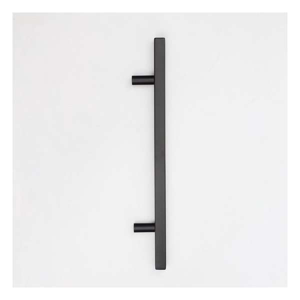 Meubelgreep Krystle - 160 mm - zwart - metaal - geschikt voor binnen - modern/industrieel