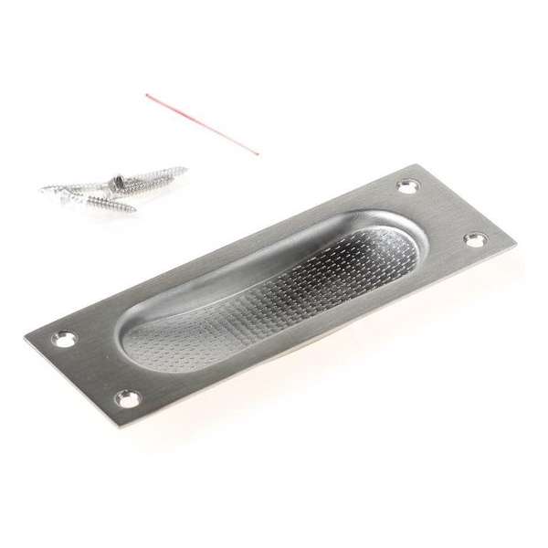 Oxloc Schuifdeurkom rechth.rvs mat 120x40mm (Prijs per stuk) Oxloc Schuifdeurkom rechth.rvs mat 120x40mm (Prijs per stuk)