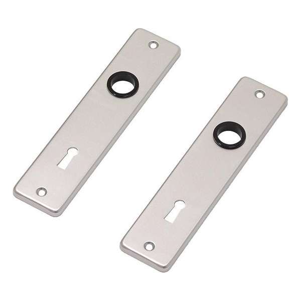 Wovar Deurschild SL72 aluminium kortschild - Per set Wovar Deurschild SL72 aluminium kortschild - Per set