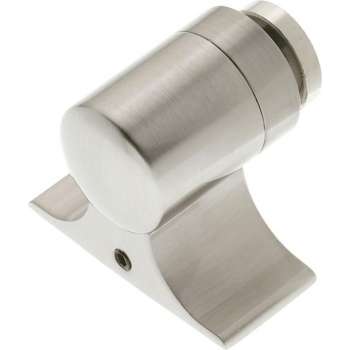 Deurstopper met magneet - nikkel 44x55x43mm