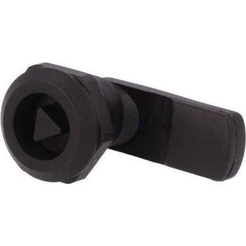 Kunststof kantelslot - Driehoek T9 - M22 - 12mm afsluithendel