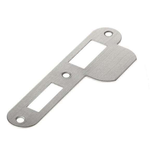 Intersteel Sluitplaat rvs afger.D&N-slot woningbouwslot Intersteel Sluitplaat rvs afger.D&N-slot woningbouwslot