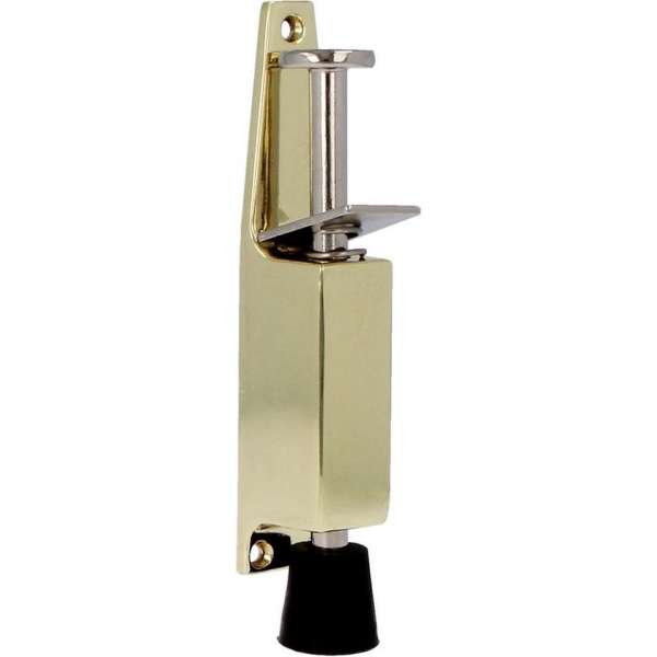 AMIG Deurvastzetter Deurstopper binnen - voetbediend – slag 28mm – Goud AMIG Deurvastzetter Deurstopper binnen - voetbediend – slag 28mm – Goud