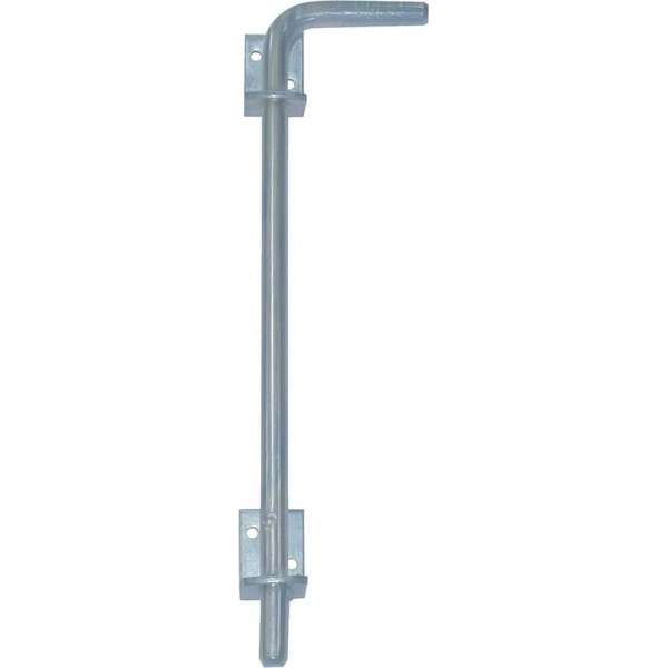 Waelbers Grondgrendel met 2 geleidebeugels - verzinkt - 400mm Waelbers Grondgrendel met 2 geleidebeugels - verzinkt - 400mm