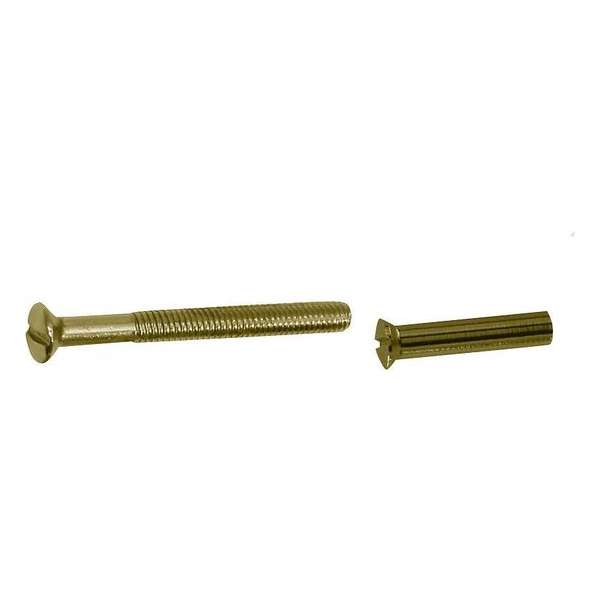 Gebrema Patentrozet bout messing met huls M4 x 45mm Gebrema Patentrozet bout messing met huls M4 x 45mm