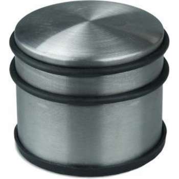 Deurstopper - Deurstop - Deurvastzetter - Deurbuffer - Roestvrij Staal - Hoog Design - Anti Slip - 9 x 9 x 7 CM