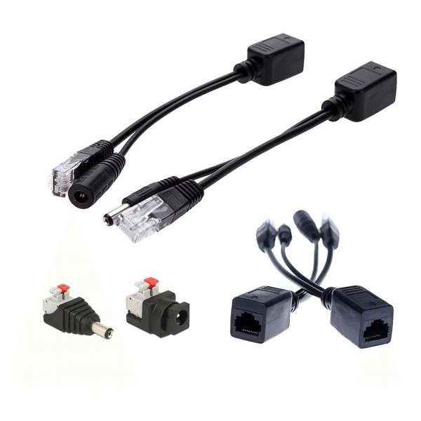 Power over Ethernet adapterset voor een Doorsafe 6600 internet camera deurbel - Doorsafe 4975 Power over Ethernet adapterset voor een Doorsafe 6600 internet camera deurbel - Doorsafe 4975