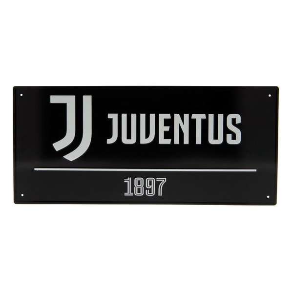 Juventus Plaat - Sign - 1897 - Zwart Juventus Plaat - Sign - 1897 - Zwart