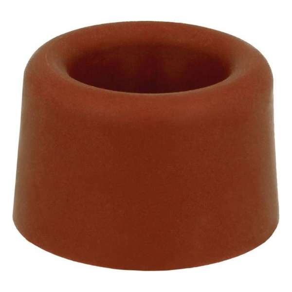 2 Deurstoppers - Bruin 23x23mm 2 Deurstoppers - Bruin 23x23mm