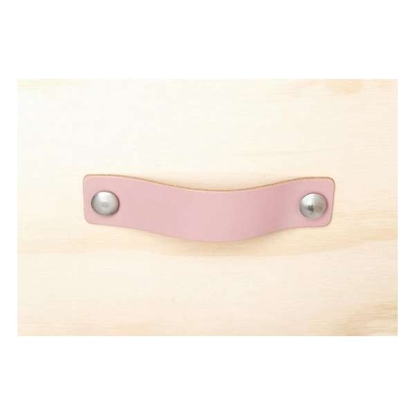 Leren handgreep Oudroze XL 18x3 cm Leren handgreep Oudroze XL 18x3 cm