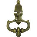 Klopper voordeur messing brons antiek Brilon - 162 mm