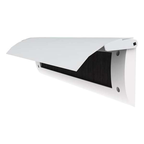 52.00.110 door-line briefplaat binnen met kunststof houder en luxe aluminium klep in wit RAL9010 84x340mm 52.00.110 door-line briefplaat binnen met kunststof houder en luxe aluminium klep in wit RAL9010 84x340mm