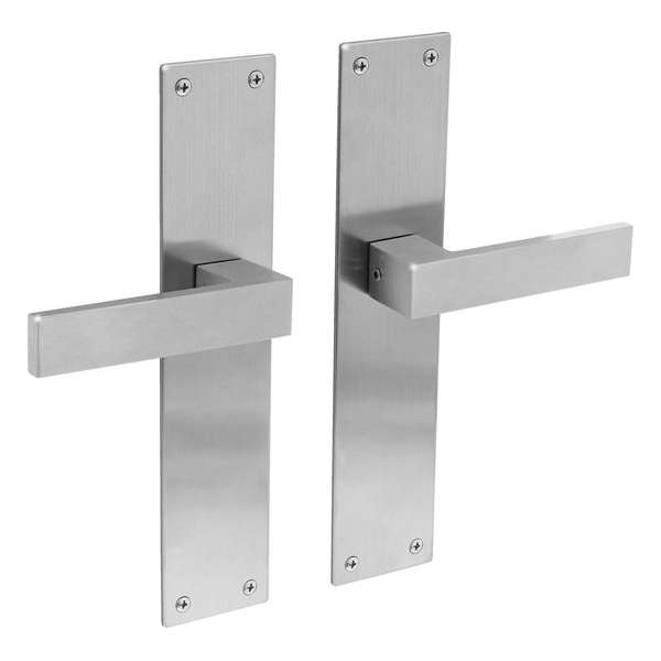 Intersteel Deurkruk Amsterdam met schild 250x55x2mm blind rvs geborsteld Intersteel Deurkruk Amsterdam met schild 250x55x2mm blind rvs geborsteld
