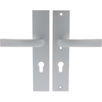Starx Veiligheidsbeslag – Deurbeslag – Kruk/Kruk – Langschild – Aluminium – PC72 mm