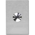 Deurbel RVS centrisch 80 x 53 mm Let op! is een plaatje met bel