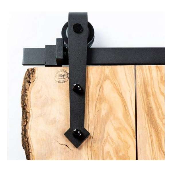 Schuifdeursysteem Pijl - 2 meter rail (Barndoor, Schuifdeurbeslag, Railsysteem, schuifdeur rail systeem beslag) Schuifdeursysteem Pijl - 2 meter rail (Barndoor, Schuifdeurbeslag, Railsysteem, schuifdeur rail systeem beslag)