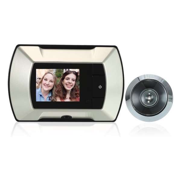 Noiller® Video deurbel - Deurbel met Camera - Videofoon - Deurbel met scherm - Deurbel met camera draadloos - Scherm - Zilver Noiller® Video deurbel - Deurbel met Camera - Videofoon - Deurbel met scherm - Deurbel met camera draadloos - Scherm - Zilver