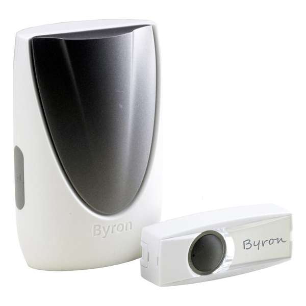 Byron BY206E Draadloze deurbel set – Hoogwaardige speaker – 125 m bereik Byron BY206E Draadloze deurbel set – Hoogwaardige speaker – 125 m bereik
