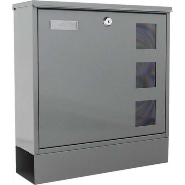 Rottner Brievenbus Postale Grijs - 38x37x10,8cm Rottner Brievenbus Postale Grijs - 38x37x10,8cm