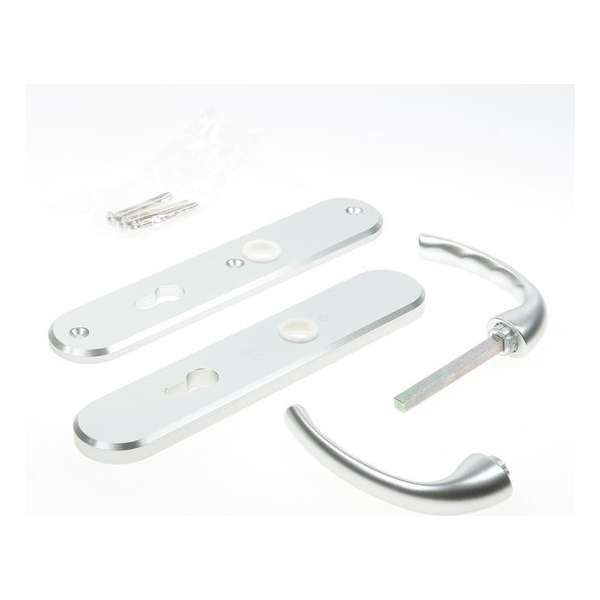 HOPPE Kruk/kruk schild, aluminium 1710/3235/3234, PC 72, F1 HOPPE Kruk/kruk schild, aluminium 1710/3235/3234, PC 72, F1