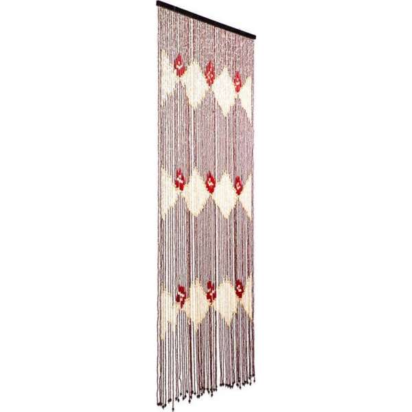 Vliegengordijn/deurgordijn Houten Kralen - 90x200cm cm - Tonkin Vliegengordijn/deurgordijn Houten Kralen - 90x200cm cm - Tonkin