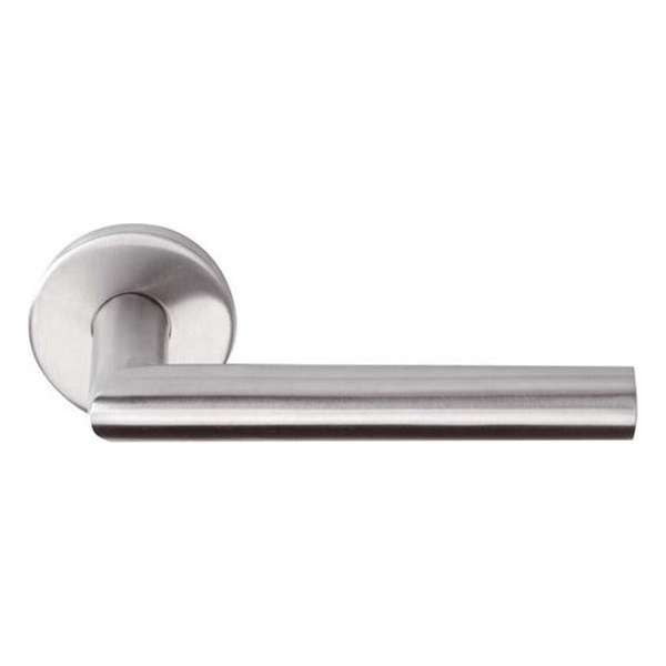 Formani BASICS LBII-19 deurkrukgarnituur op rozet - mat RVS - 1501D142INXX0 Formani BASICS LBII-19 deurkrukgarnituur op rozet - mat RVS - 1501D142INXX0