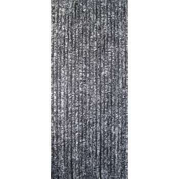 Kattenstaart Vliegengordijn - 90x220cm - Zwart/Wit