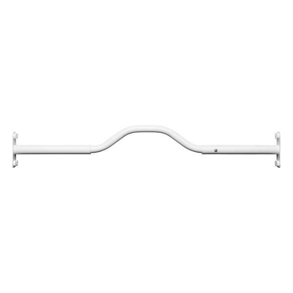 Barrièrestang AXA V3 Curve - 68-87 cm (tussen kozijnstijlen) - Politie Keurmerk Veilig Wonen SKG2 - Wit Barrièrestang AXA V3 Curve - 68-87 cm (tussen kozijnstijlen) - Politie Keurmerk Veilig Wonen SKG2 - Wit