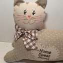 Kat Deurstopper Kat gestipt Home sweet home
