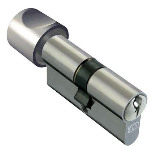 DOM Plura knopcilinder K6 K30/45S SKG2 sleutelzijde verl DOM Plura knopcilinder K6 K30/45S SKG2 sleutelzijde verl