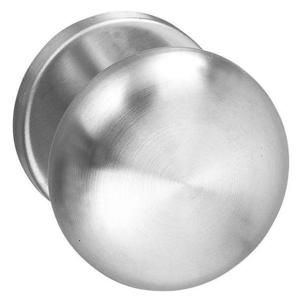 Intersteel Knopkruk Paddenstoel op rozet met ring rvs geborsteld Intersteel Knopkruk Paddenstoel op rozet met ring rvs geborsteld