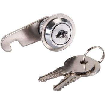 Silverline Nokvergrendeling - Lockerslot - Brievenbusslot - 30 mm. - 10 stuks