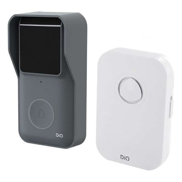 DiO DIOBELL-B01 –100% draadloze Slimme deurbel met ontvanger - Wifi + 433,92Mhz DiO 1.0 - Zonder camera DiO DIOBELL-B01 –100% draadloze Slimme deurbel met ontvanger - Wifi + 433,92Mhz DiO 1.0 - Zonder camera