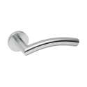 Deurkruk Tubular L haaks 19mm RVS