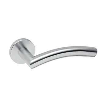 Deurkruk Tubular L haaks 19mm RVS