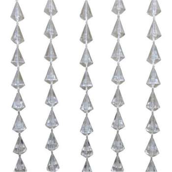 Vliegengordijn Diamant Transparant - 90 x 200 cm - PVC