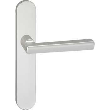 Impresso Leeds Deurklink – Deurbeslag – Ovaal – Deurschild – Aluminium