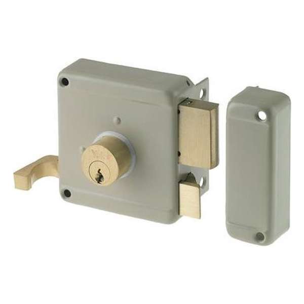 yale oplegslot losse buiten cilinder 50mm din Links yale oplegslot losse buiten cilinder 50mm din Links