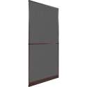 vidaXL Hordeur met scharnieren bruin 100 x 215 cm