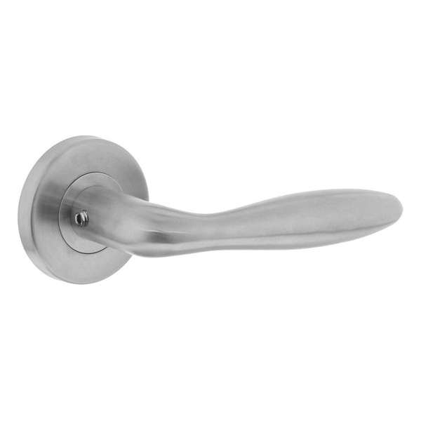 Intersteel Deurkruk Jupiter op rozet rvs geborsteld Intersteel Deurkruk Jupiter op rozet rvs geborsteld