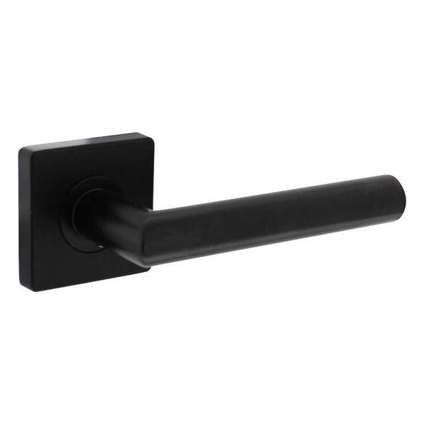 Intersteel Deurkruk Bastian op rozet 55x55x10 mm zwart Intersteel Deurkruk Bastian op rozet 55x55x10 mm zwart