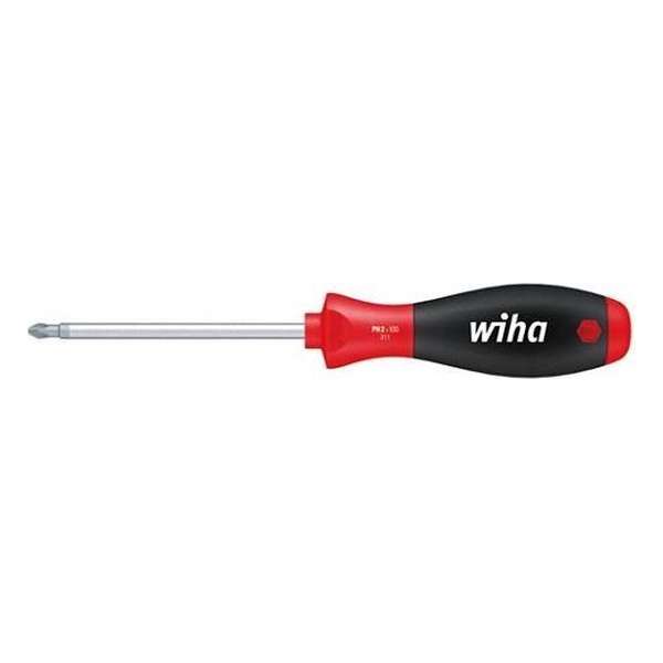 Wiha Schroevendraaier Phillips Softfinish Ph1x200 Mm Staal Rood Wiha Schroevendraaier Phillips Softfinish Ph1x200 Mm Staal Rood