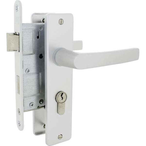 DX Cilinderslot PC55 DM50 Inclusief Binnendeurbeslag en Cilinder DD35-40 Din LS/RS (1269/94) DKS PC5 DX Cilinderslot PC55 DM50 Inclusief Binnendeurbeslag en Cilinder DD35-40 Din LS/RS (1269/94) DKS PC5
