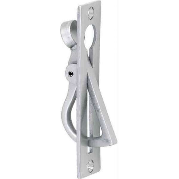 Schuifdeurtrekring Elegant mat chroom Schuifdeurtrekring Elegant mat chroom
