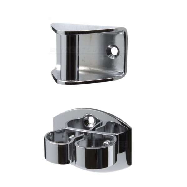 Deurvastzetter- Deurklem - 40mm - Messing gepolijst chroom - S&B - 253002.6 Deurvastzetter- Deurklem - 40mm - Messing gepolijst chroom - S&B - 253002.6
