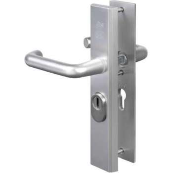 NEMEF deurbeslag (set) 3417, alu, (lxb) 245x50mm