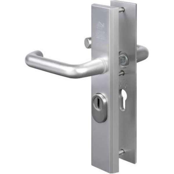 NEMEF deurbeslag (set) 3417, alu, (lxb) 245x50mm NEMEF deurbeslag (set) 3417, alu, (lxb) 245x50mm