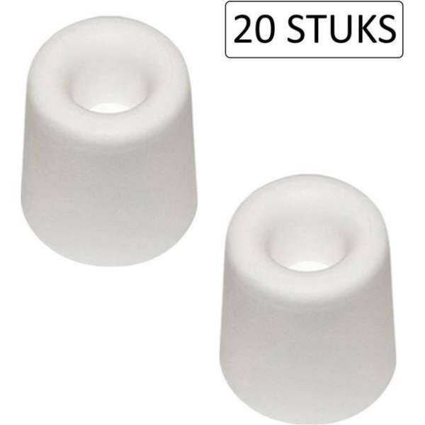 Hofftech Deurstopper Rond Wand 30 x Ø 35 mm (20 stuks) Hofftech Deurstopper Rond Wand 30 x Ø 35 mm (20 stuks)